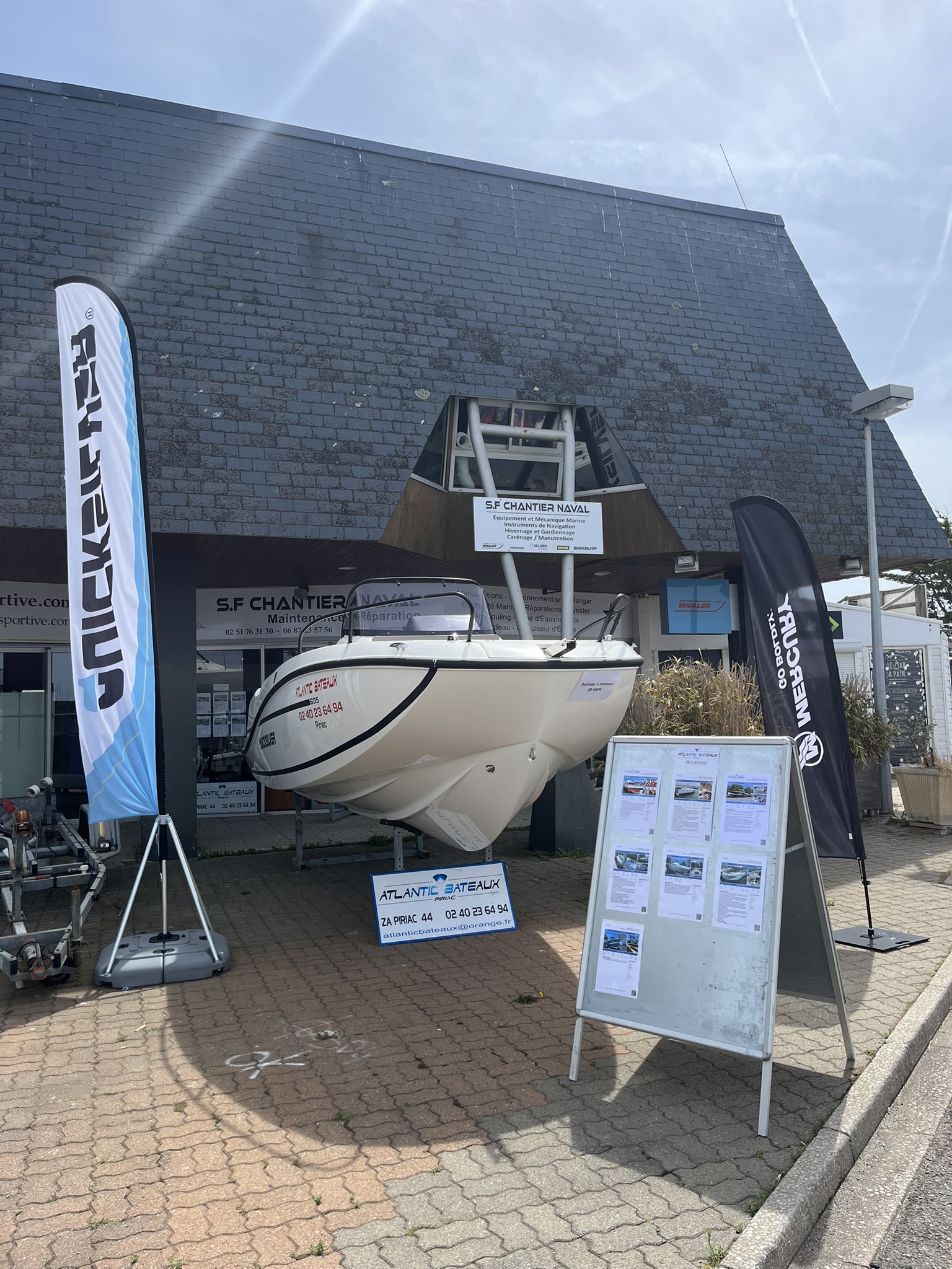 Point de vente Atlantic Bateaux - port de Pornichet